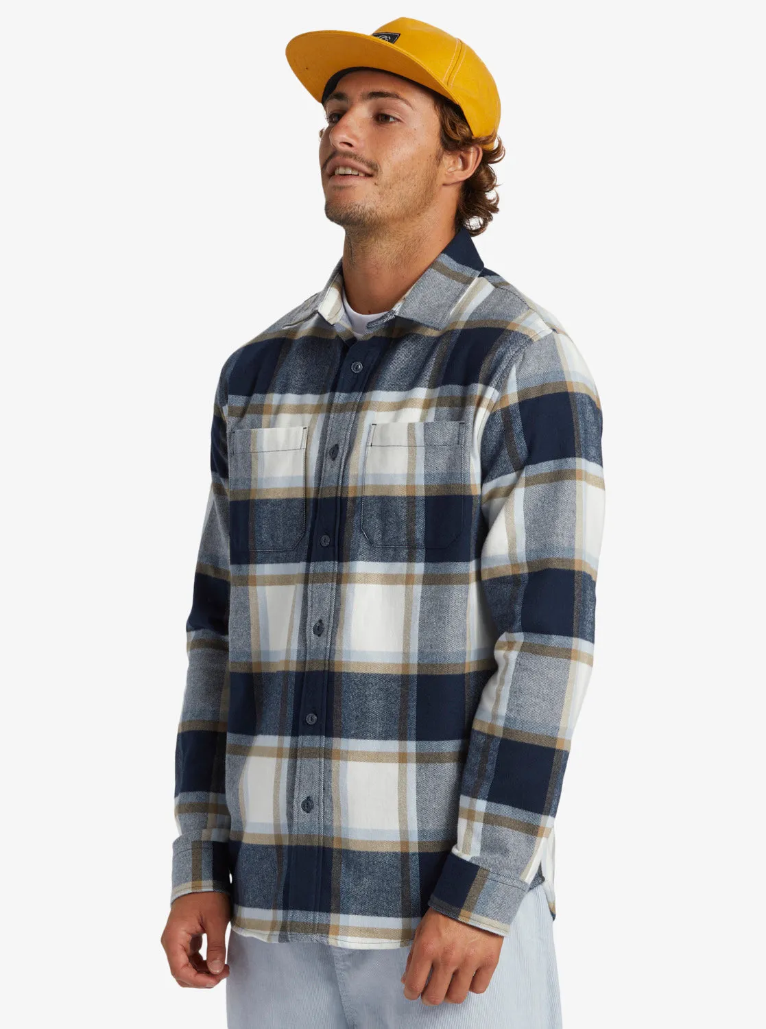 DNA Flannel Long Sleeve Top - Dark Navy DNA Flannel