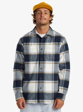 DNA Flannel Long Sleeve Top - Dark Navy DNA Flannel