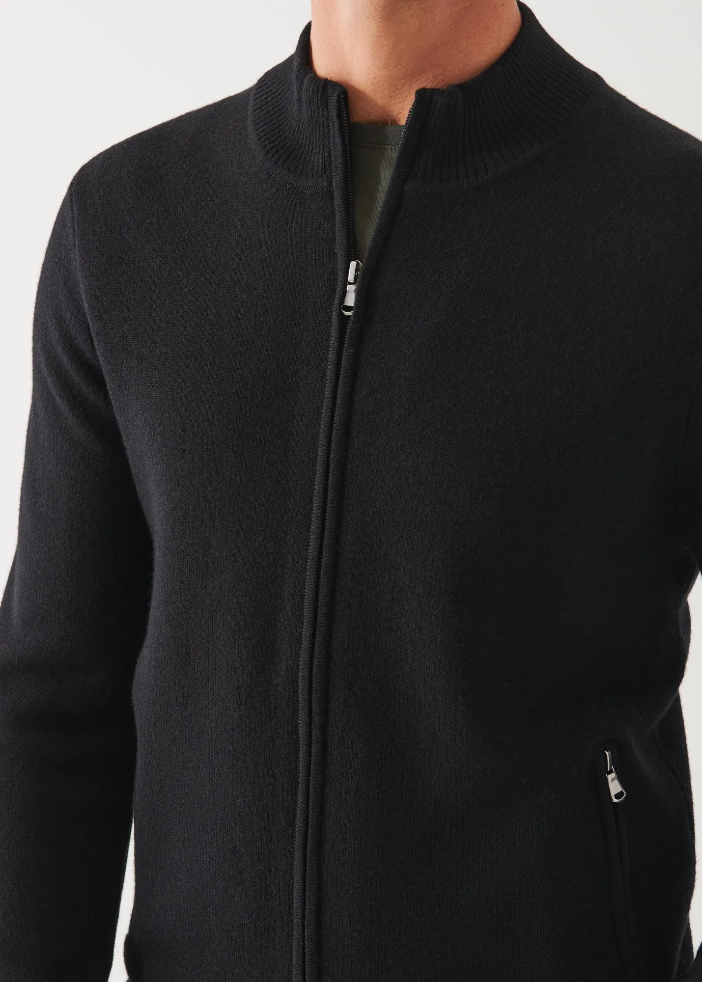 DOUBLE-FACE FULL ZIP