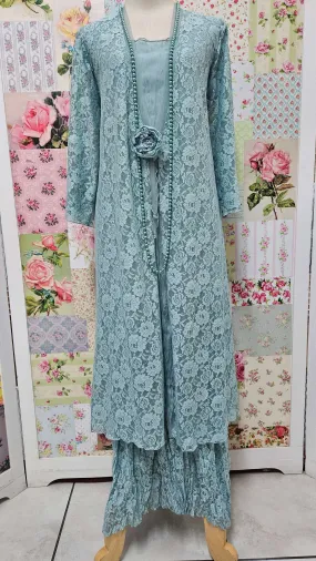 Duck Egg Blue Dress Set LR0763