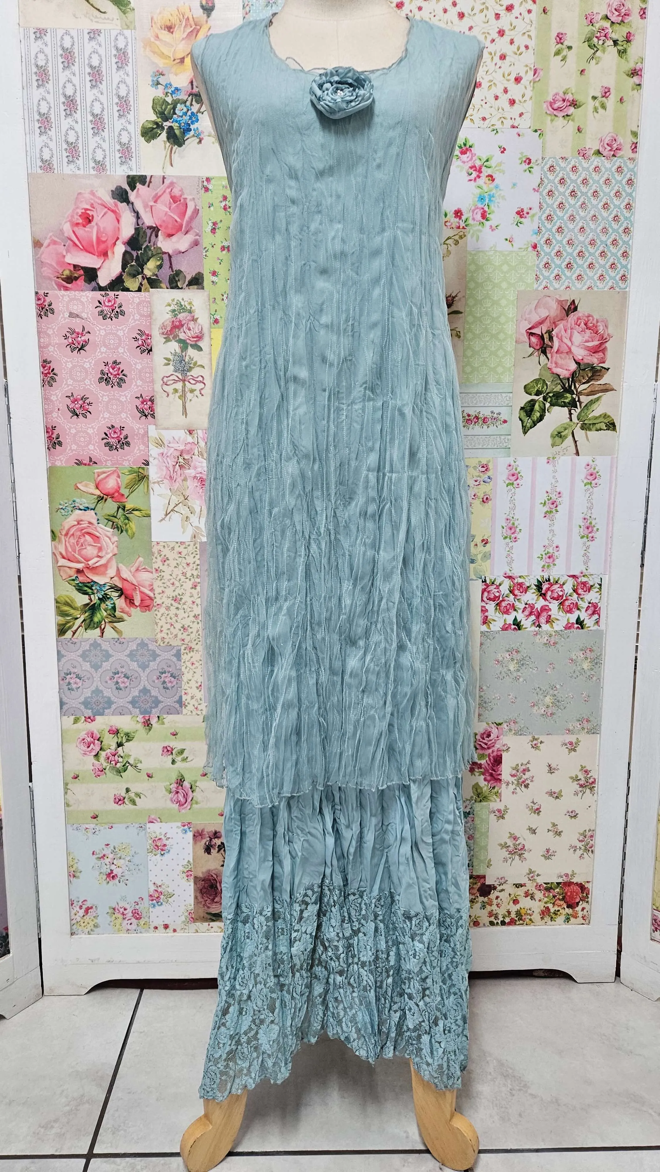 Duck Egg Blue Dress Set LR0763