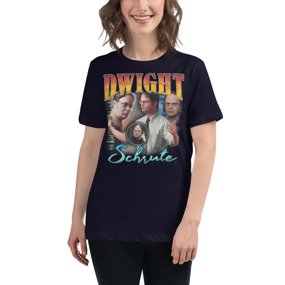 Dwight Schrute Vintage Women's Relaxed T-Shirt