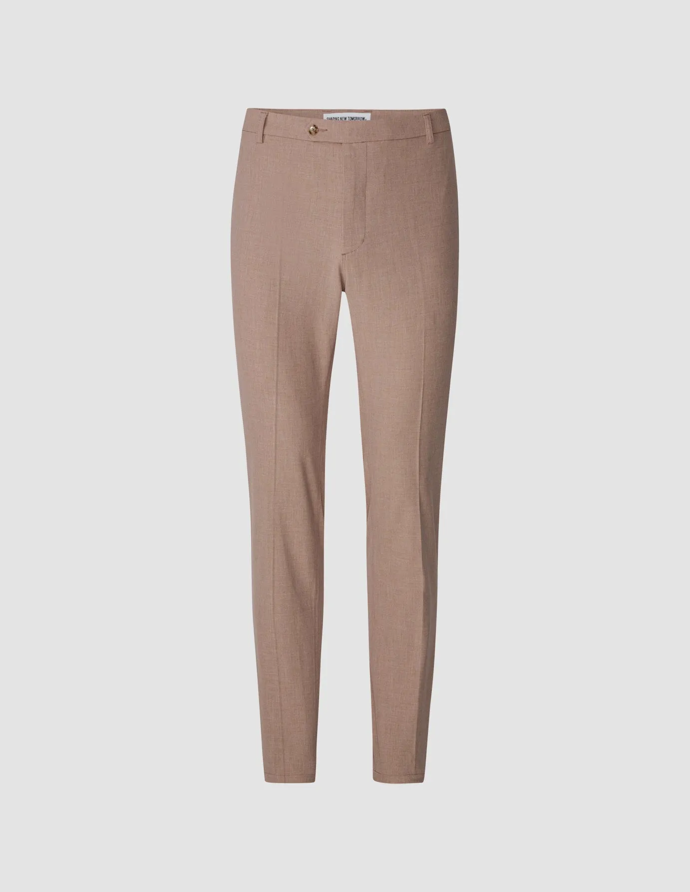 Essential Suit Pants Regular Dusty Lilac Melange