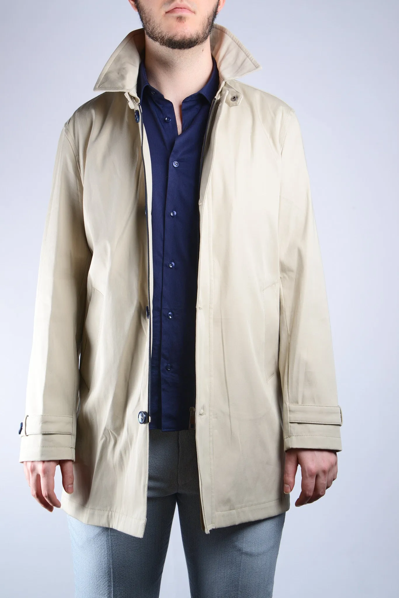 Euro Casual Lightweight Trench Coat