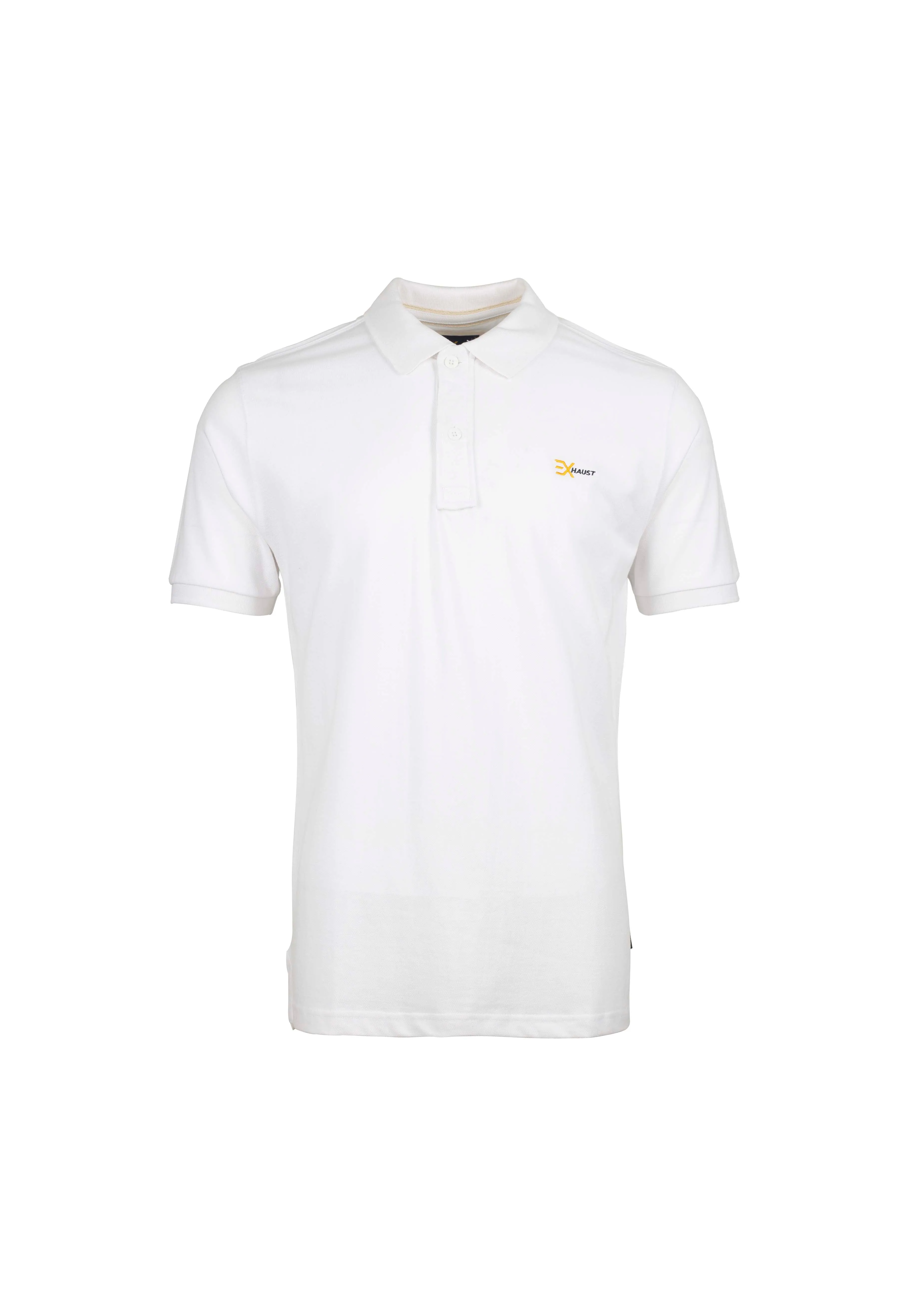 EXHAUST Plain Polo T-Shirt [Slim Fit] 1319