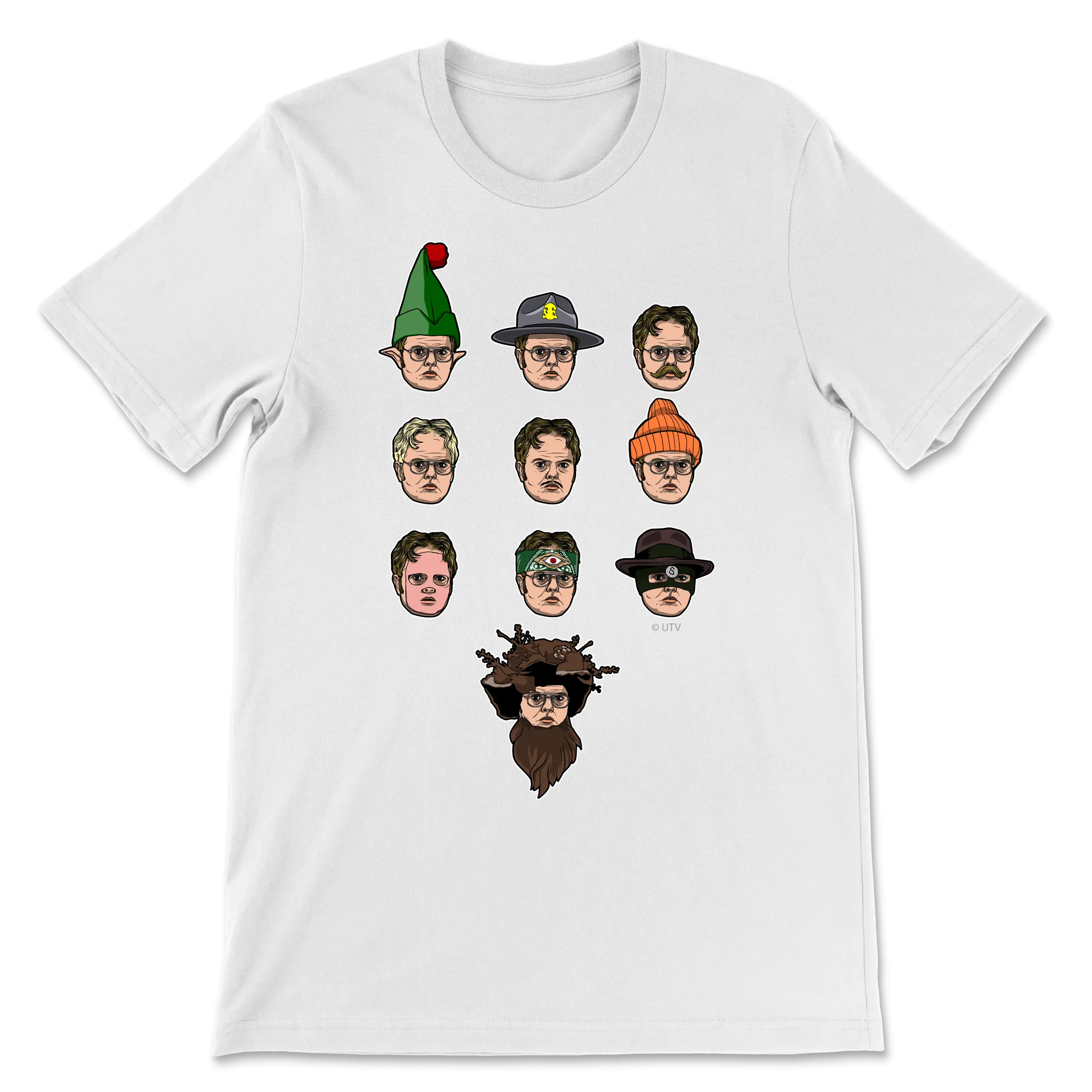 Faces of Dwight T-Shirt