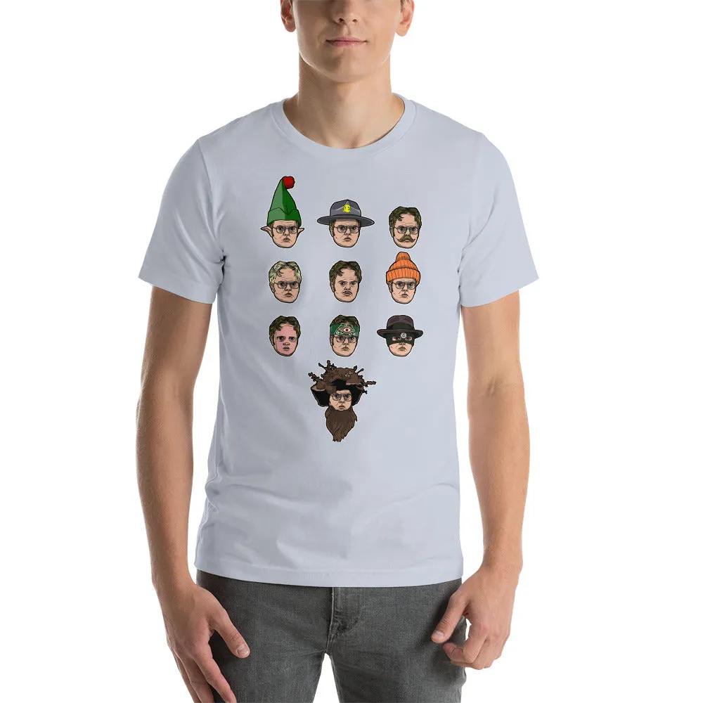 Faces of Dwight T-Shirt