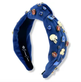 Fan Gear Football Headband | Blue