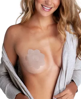 Fashion Forms Women's Full Busted 3-Pk Breast Petals, Nude, XL