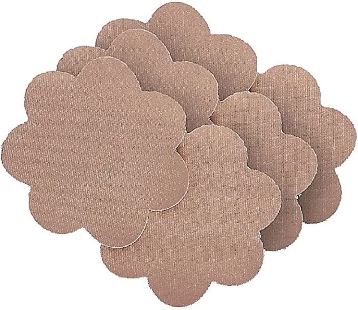 Fashion Forms Women's Full Busted 3-Pk Breast Petals, Nude, XL