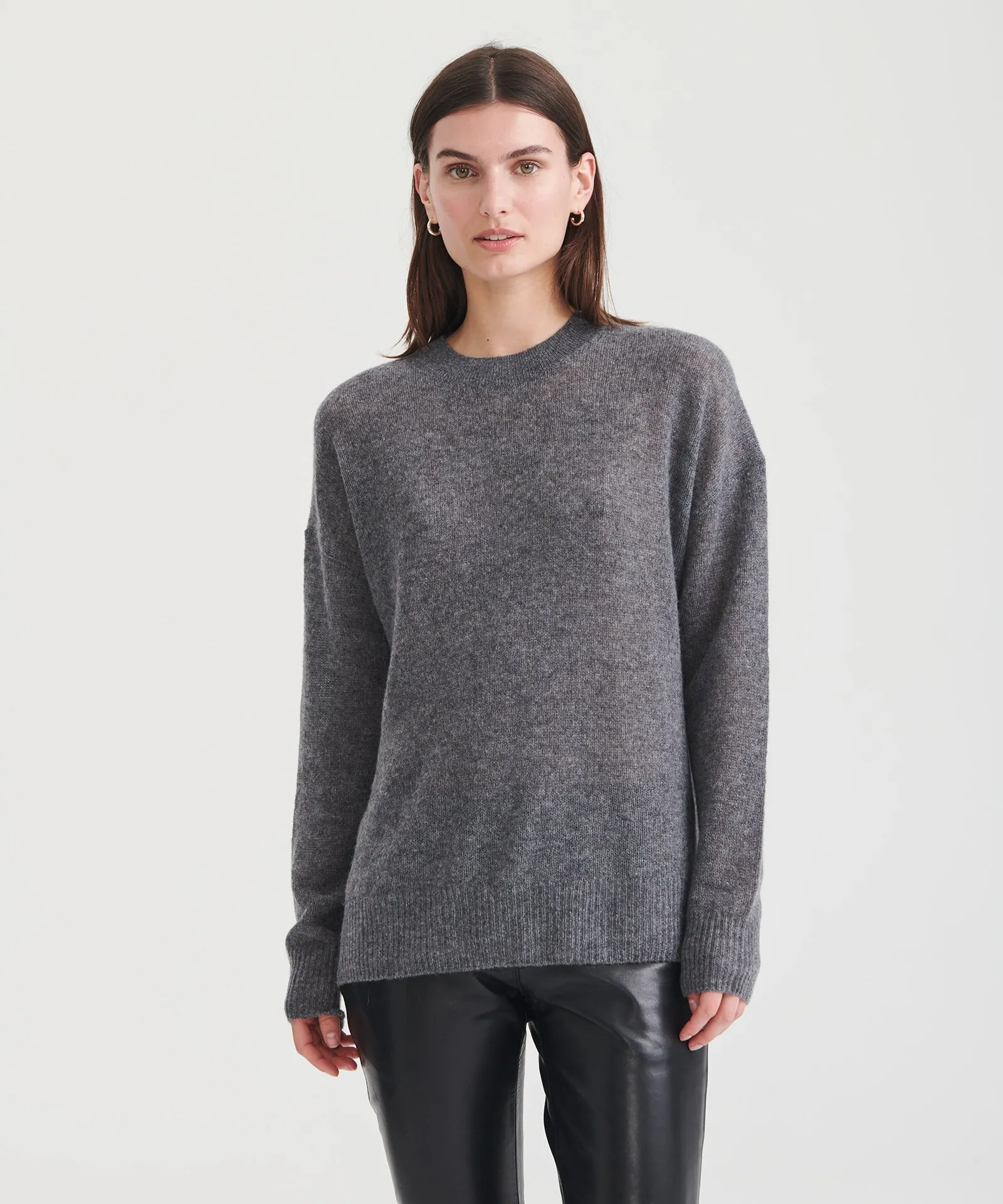 Featherweight Cashmere Crewneck Sweater