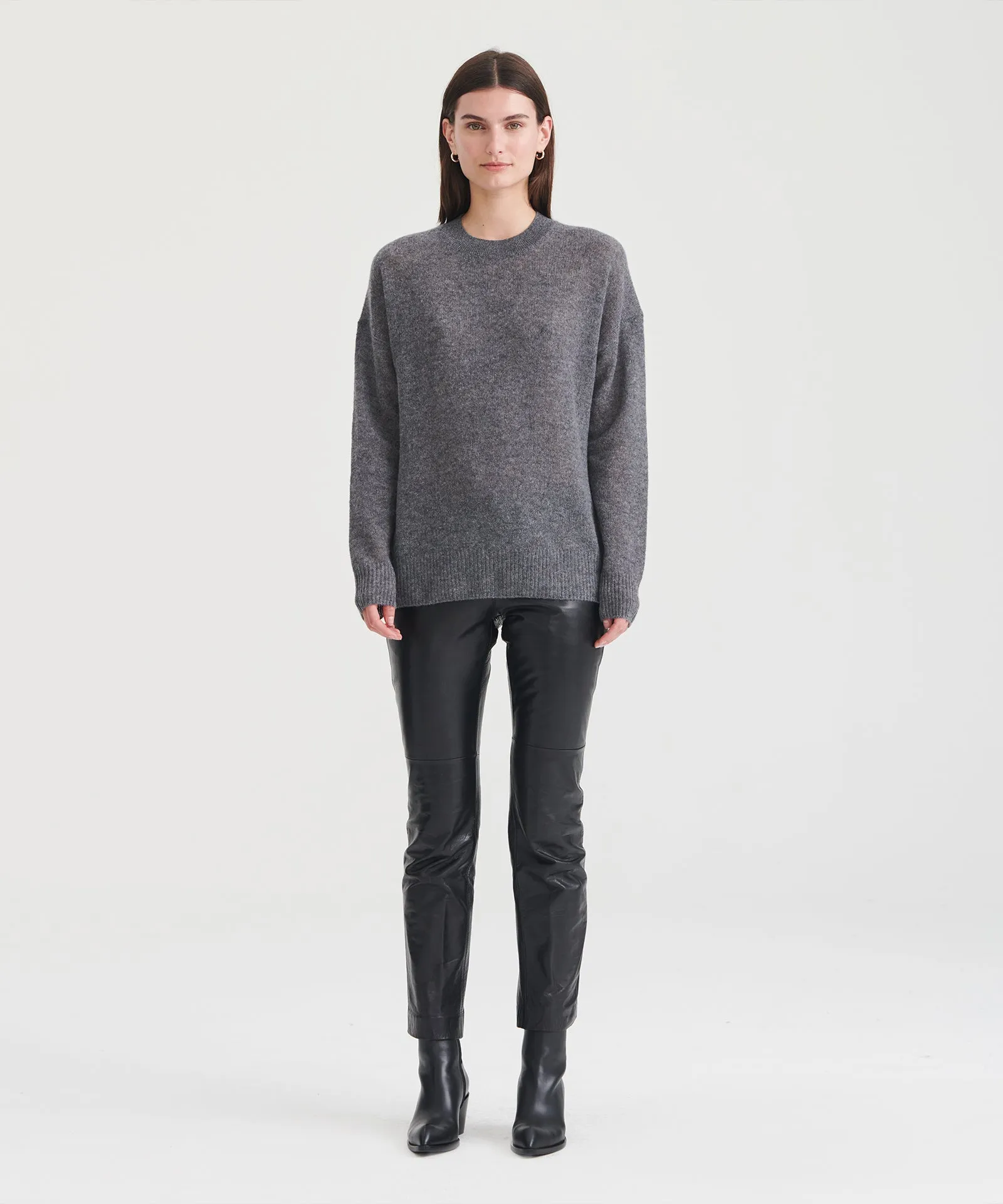 Featherweight Cashmere Crewneck Sweater