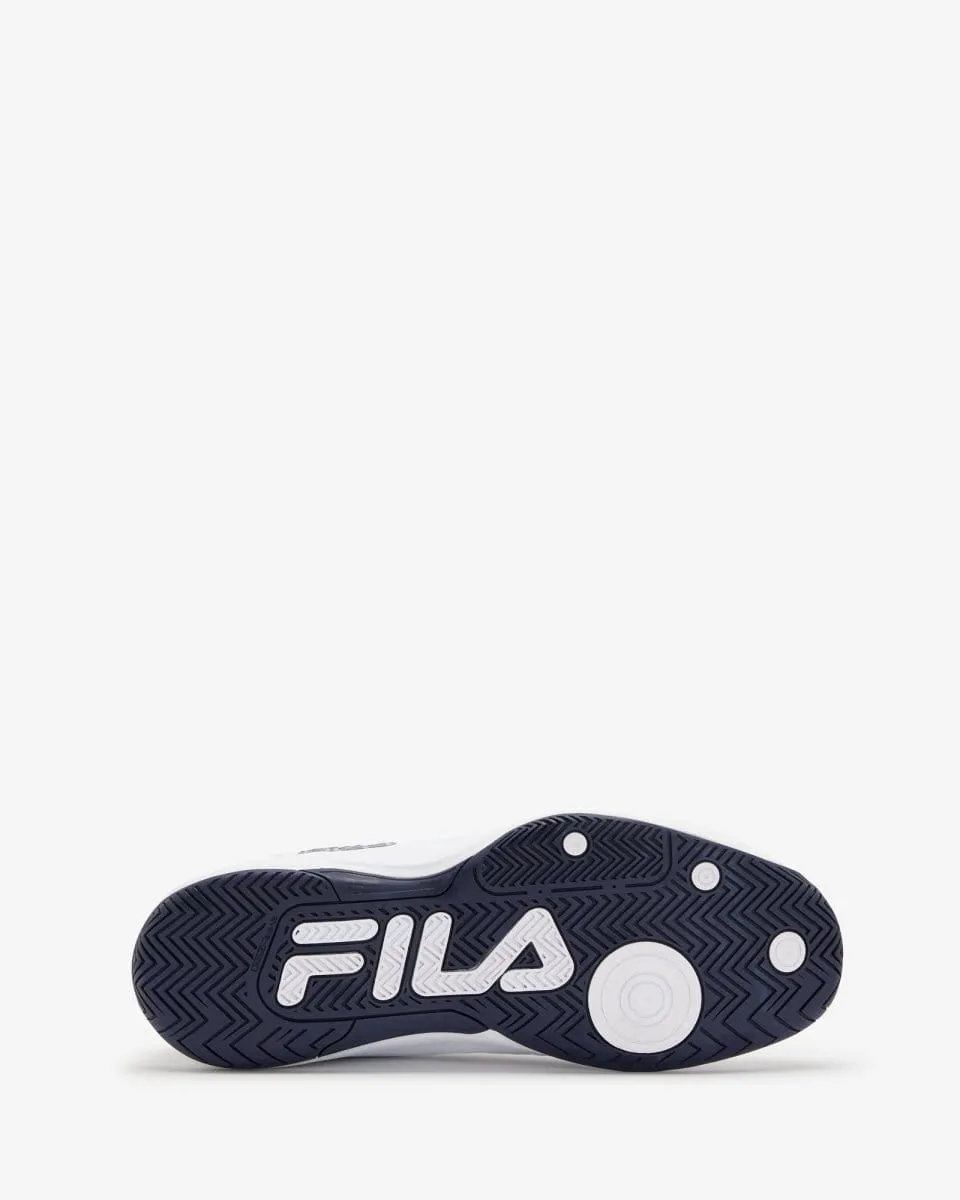 FILA MEN'S DOUBLE BOUNCE WHITE/NAVY SHOE