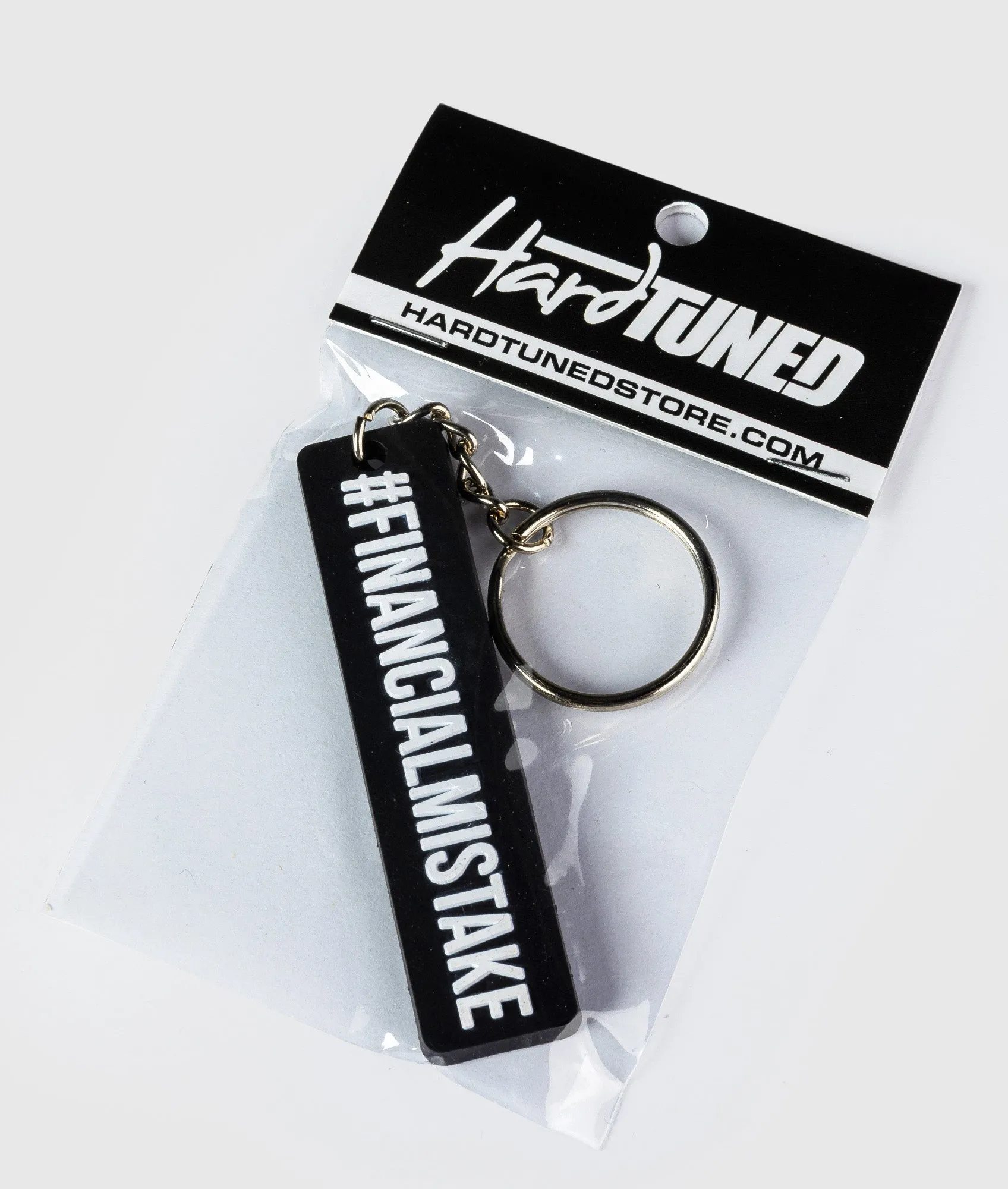 Financial Mistake Rubber Key Ring