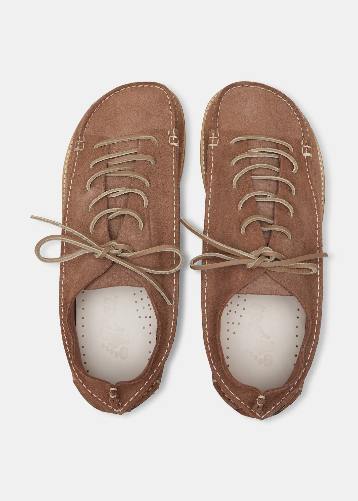 Finn III Suede Shoe On EVA Outsole - Taupe