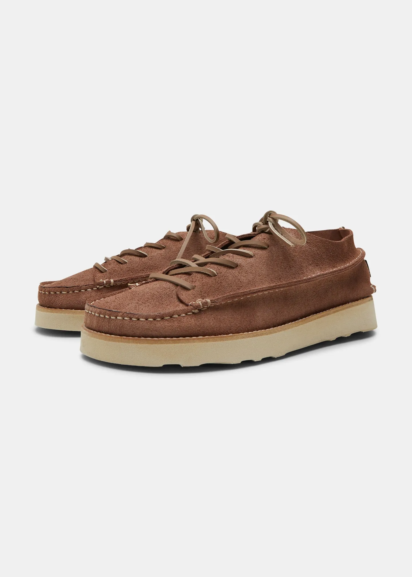 Finn III Suede Shoe On EVA Outsole - Taupe