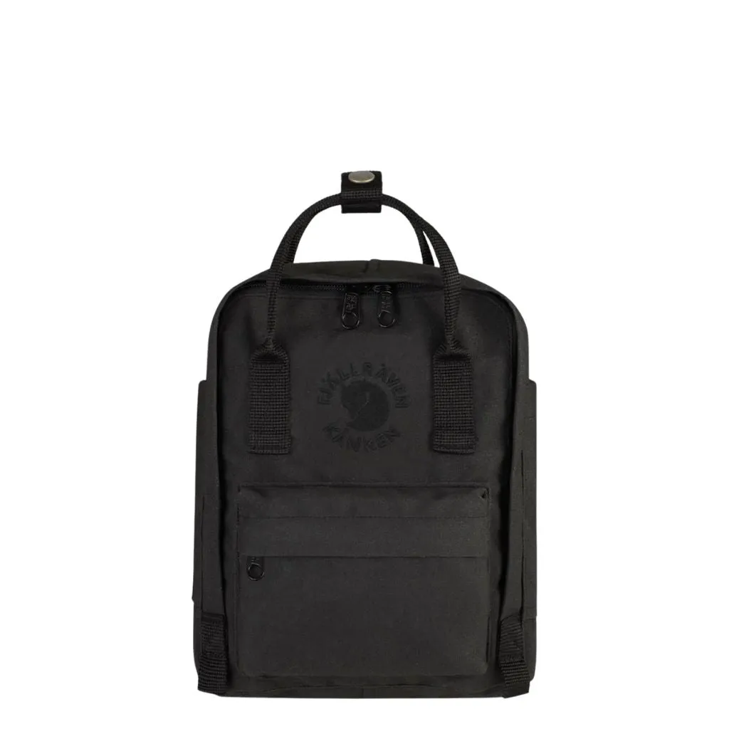 Fjallraven Mini RE-KÅNKEN Backpack Black