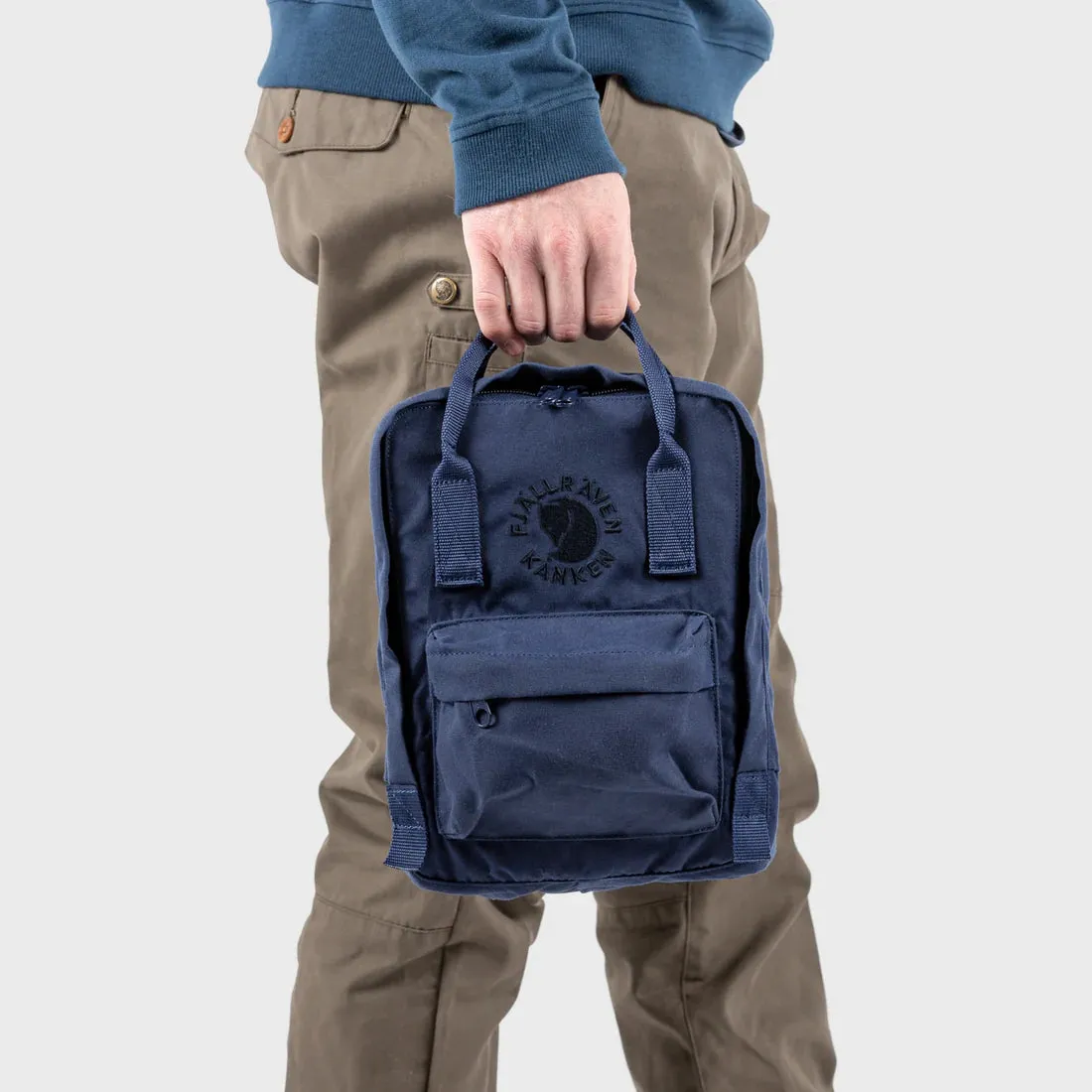 Fjallraven Mini RE-KÅNKEN Backpack Black