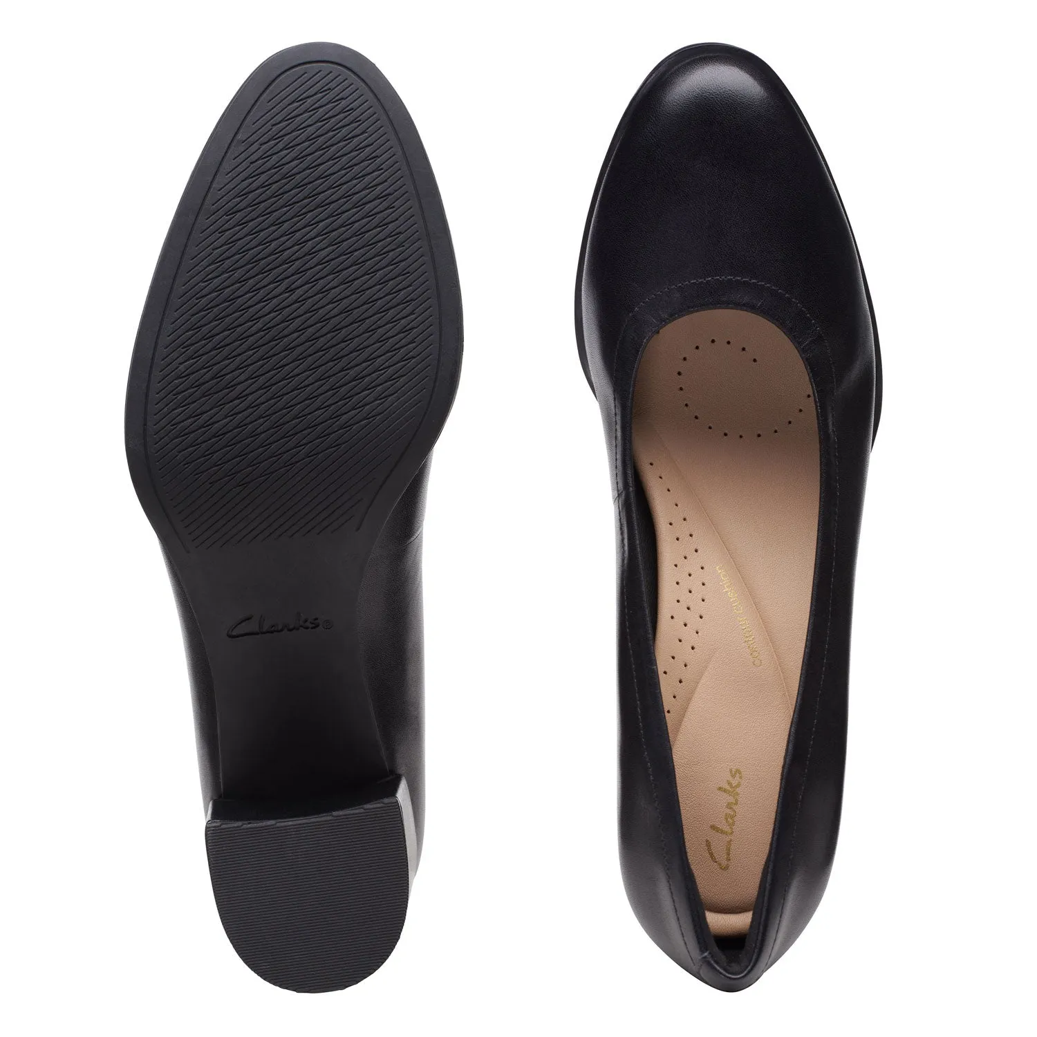 Freva55 Court Shoe - Black