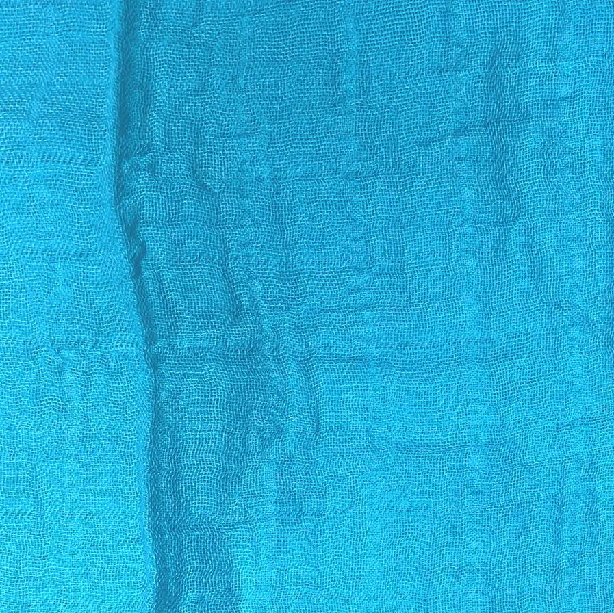 FS595_2 Bambino Muslin Turquoise