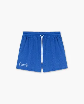 GIRLS MESH TRAINING SHORTS - ELECTRIC BLUE