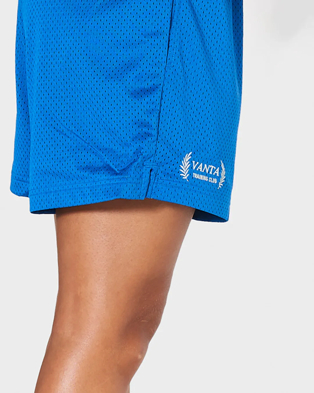 GIRLS MESH TRAINING SHORTS - ELECTRIC BLUE