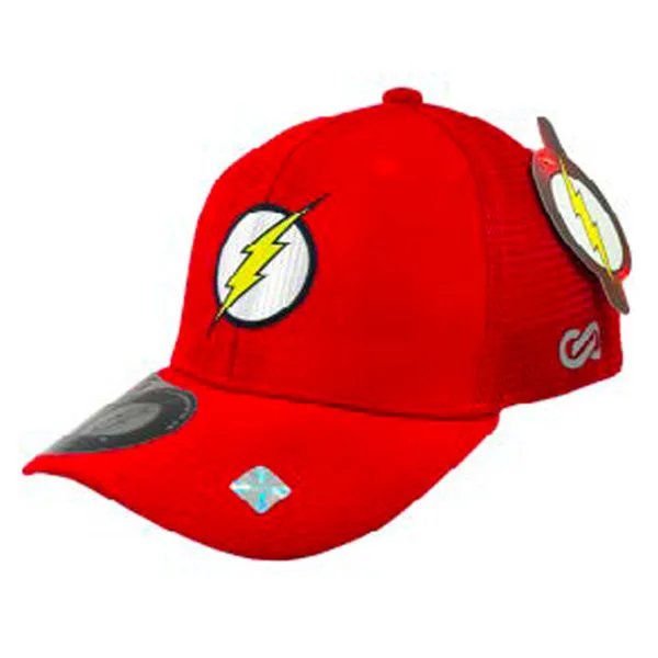 Gorra Flash classic roja curva