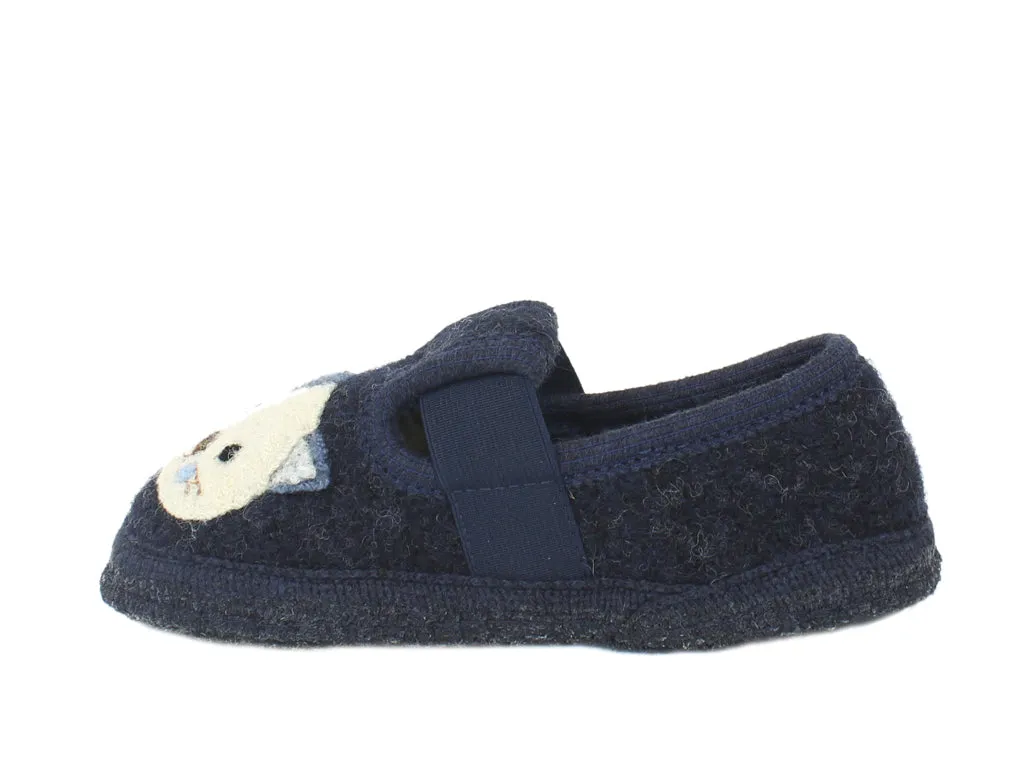 Haflinger Children's slippers Pets Blue