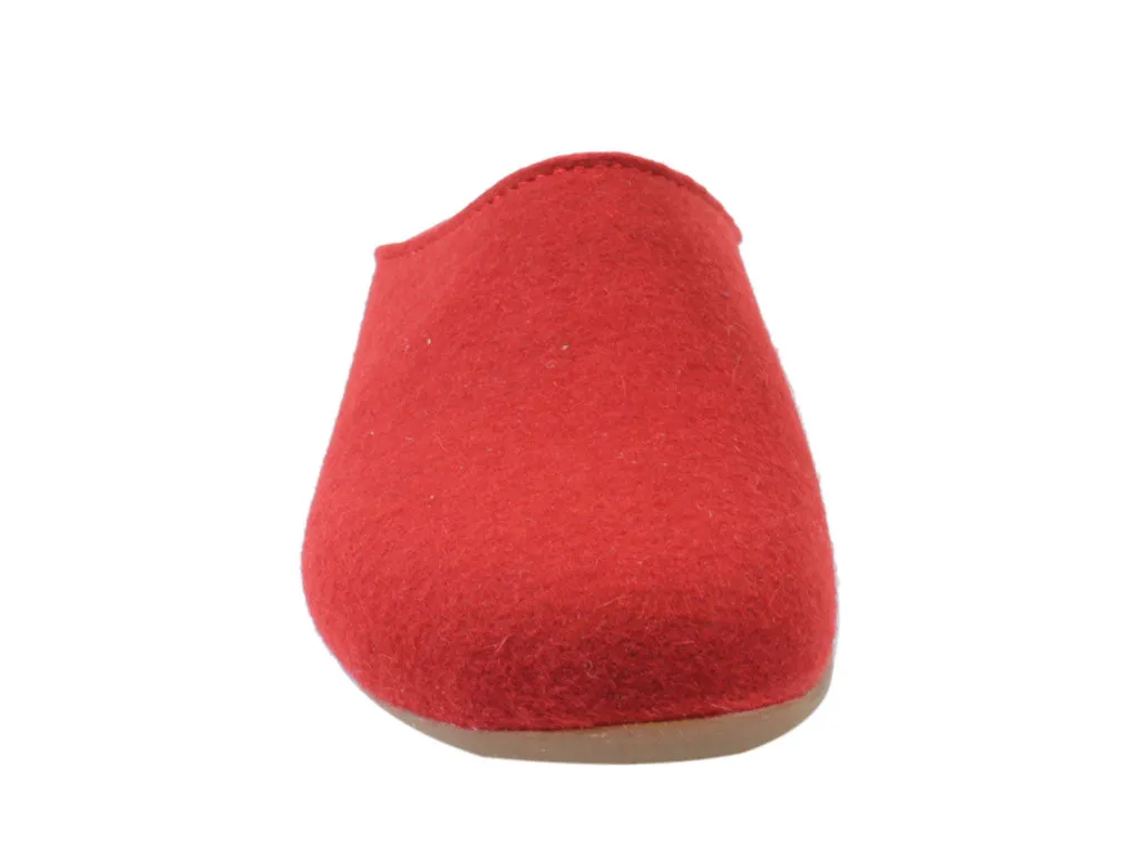 Haflinger Slippers Everest Fundus Red