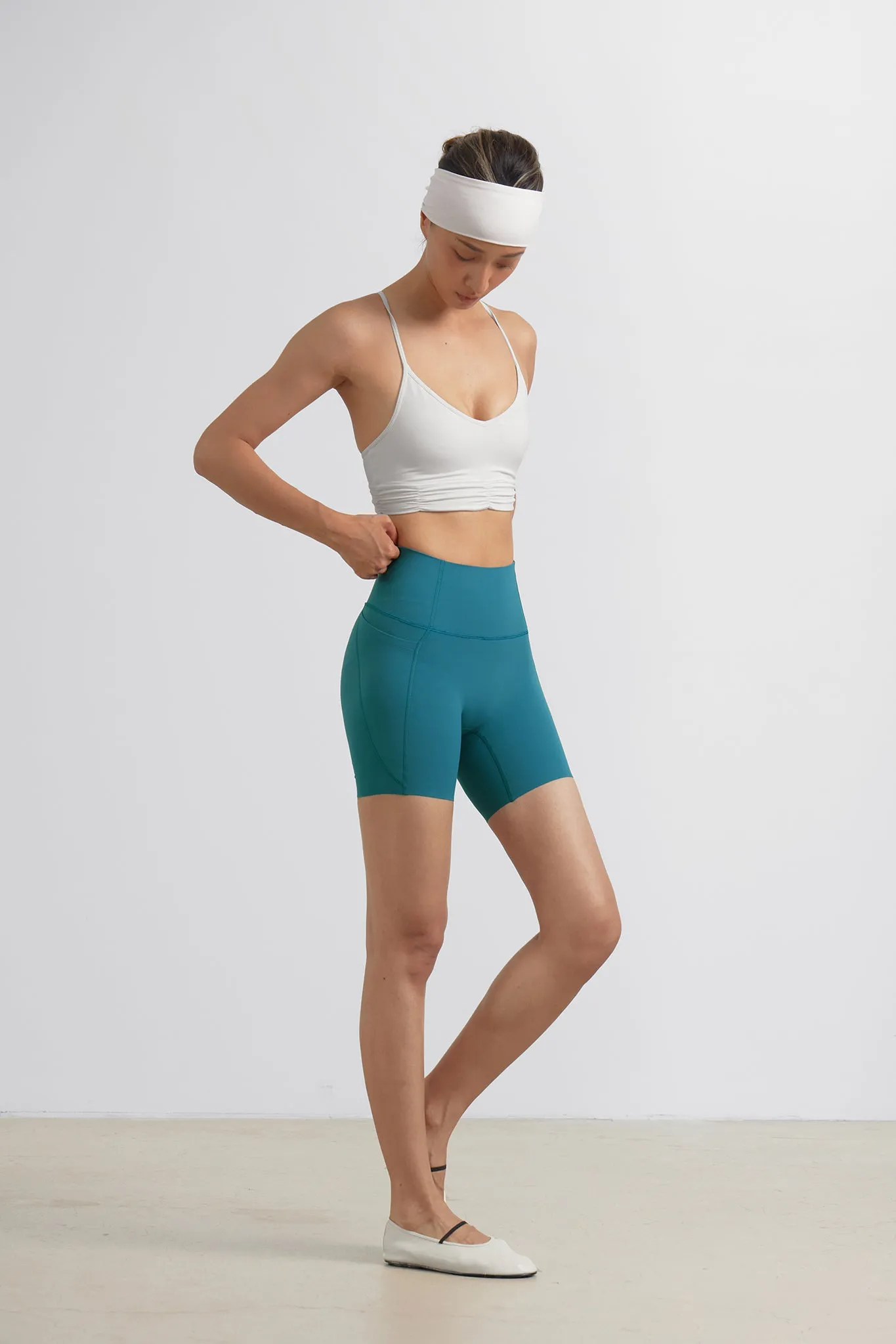 Harmonix Yoga Shorts Turquoise