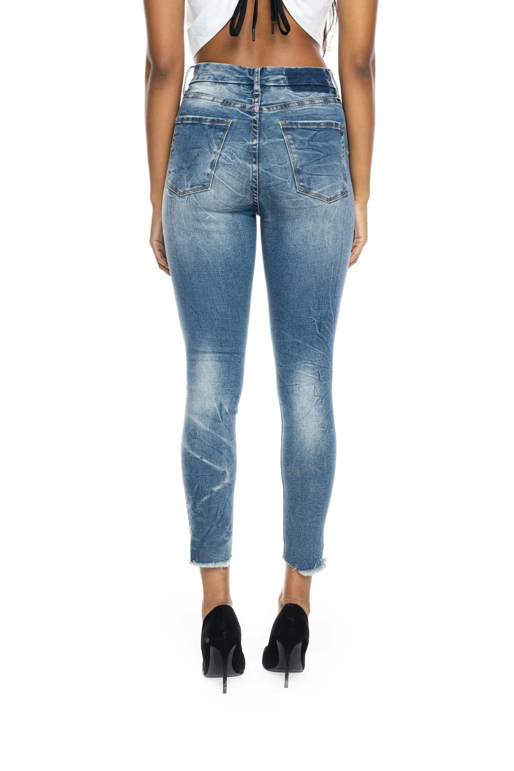 Heavy Ripoff Semi Basic Denim Pants - Lyons Blue