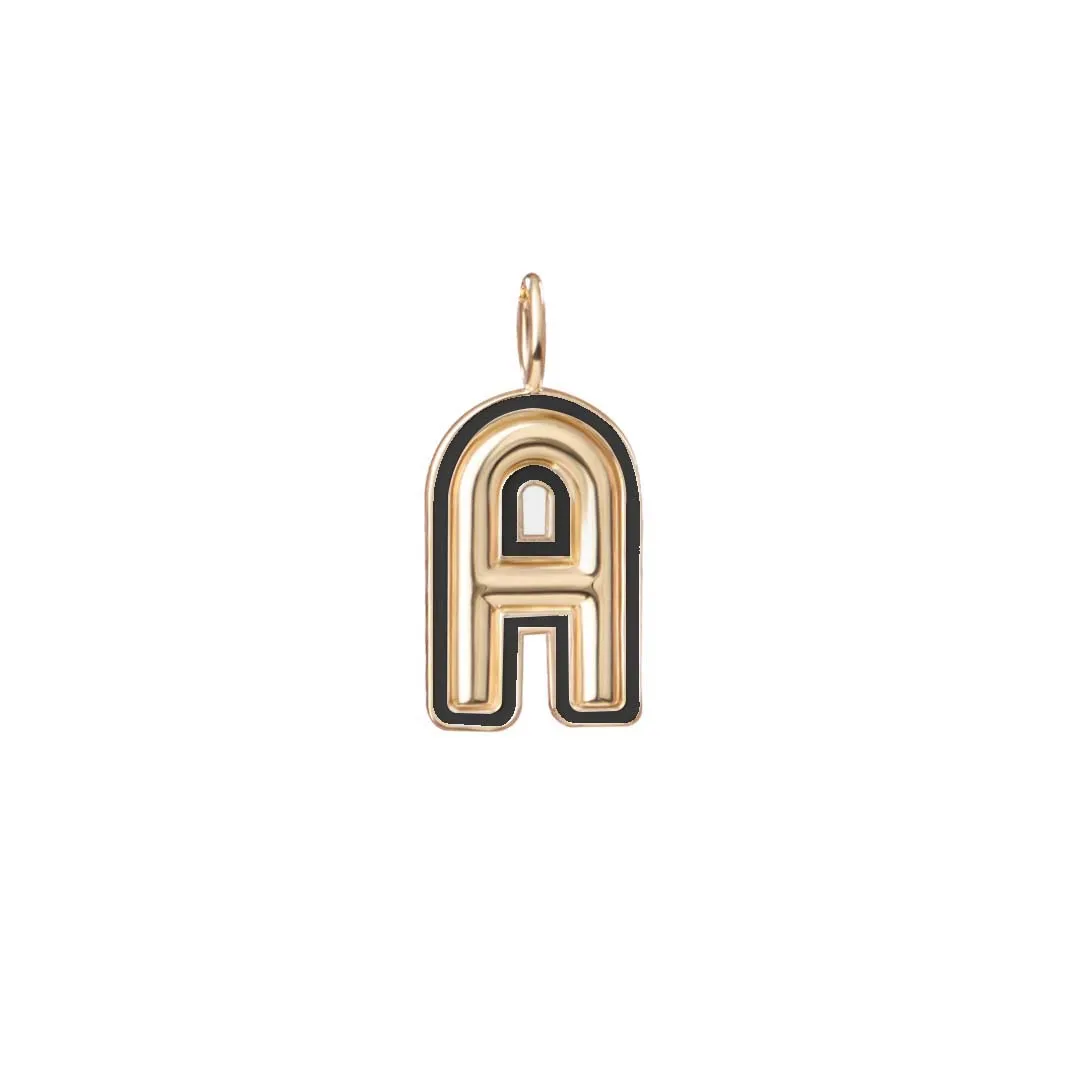 Helium Enamel Outline Initial Charm