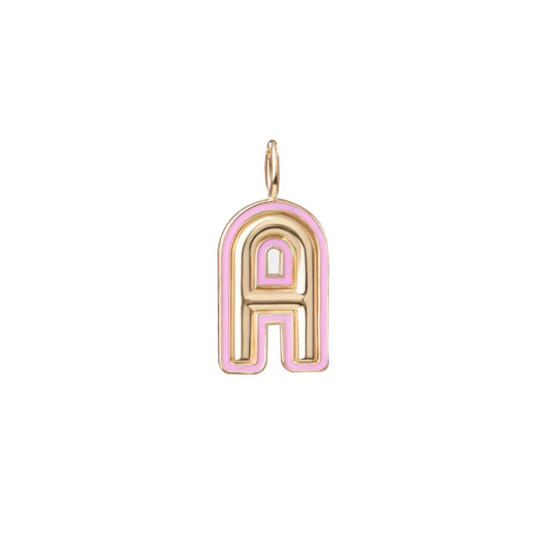 Helium Enamel Outline Initial Charm