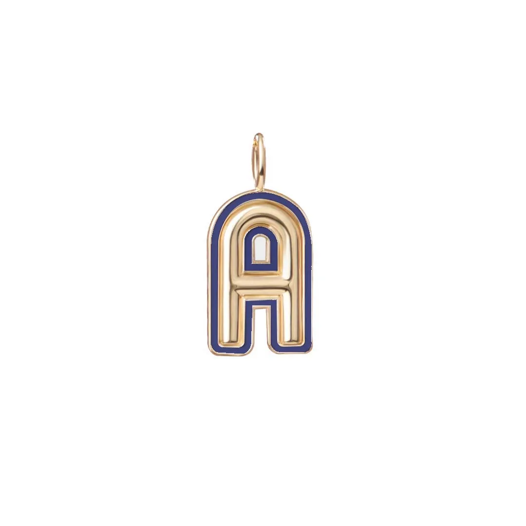 Helium Enamel Outline Initial Charm