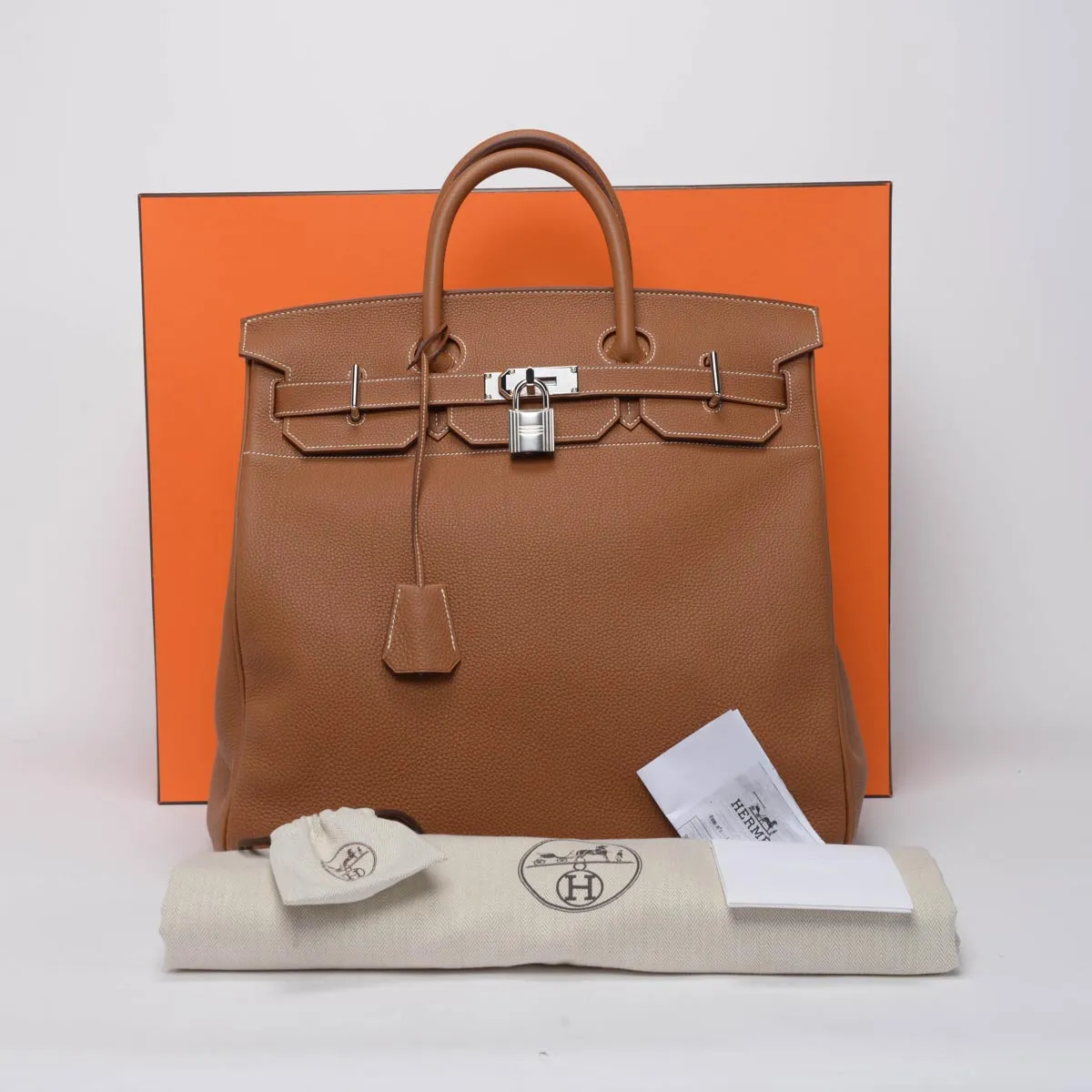 Hermes Gold Togo HAC 40 PHW