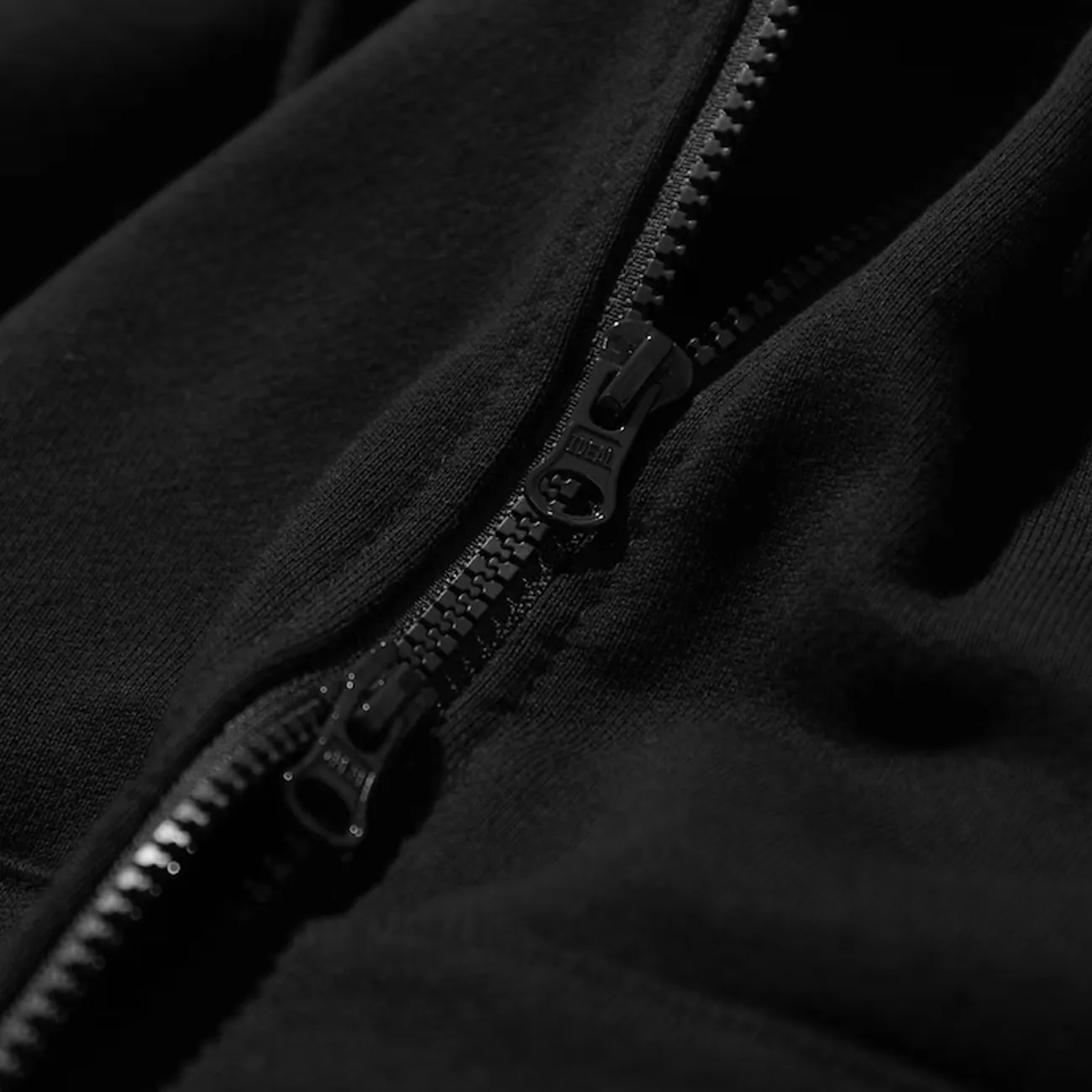 Hoodie Full-Zip - Black