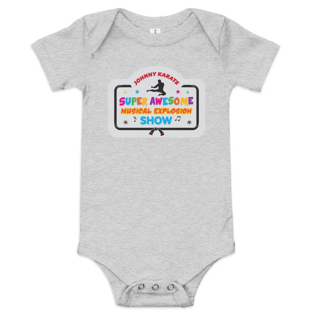 Johnny Karate Logo - Baby Onesie