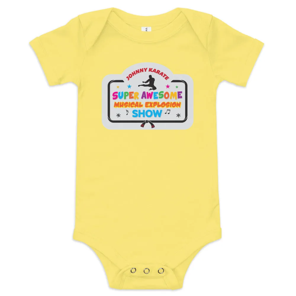 Johnny Karate Logo - Baby Onesie