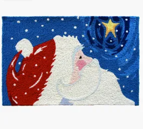 #K854 Star Gazing Santa Accent Rug