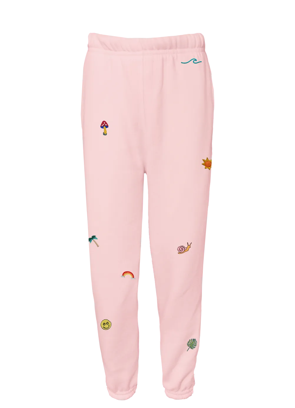 Kid's Mini Embroideries Sprinkled Sweatpants