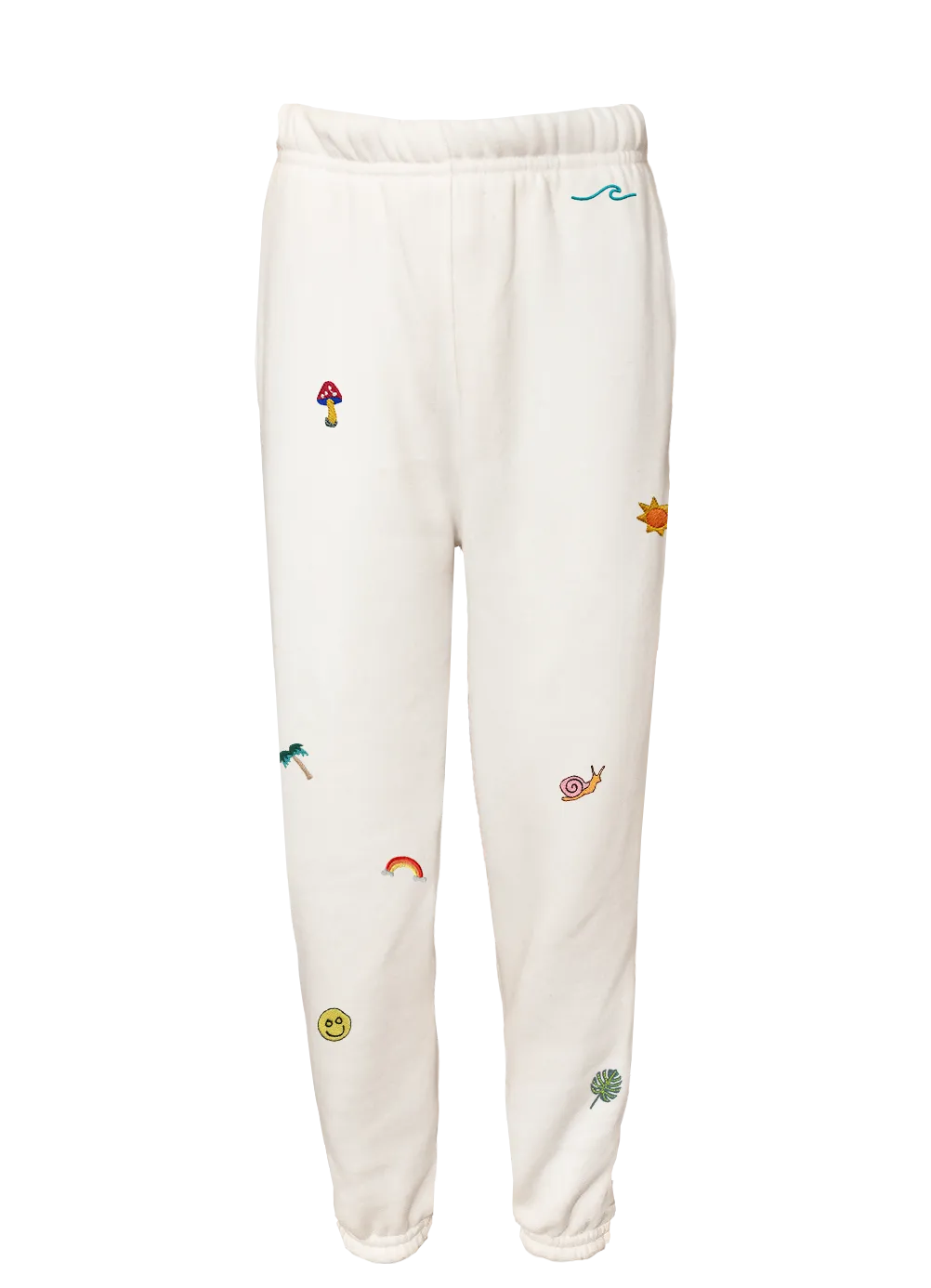 Kid's Mini Embroideries Sprinkled Sweatpants