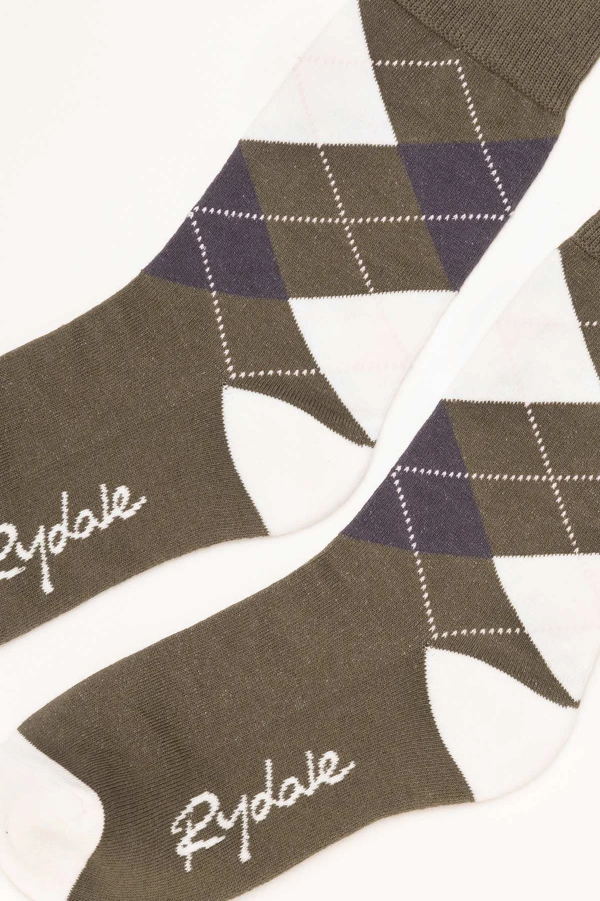 Ladies Argyle Ankle Socks