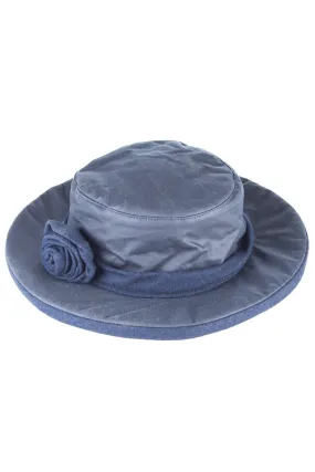 Ladies Wax Cotton Rose Hat