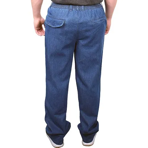 LD Sport Elastic Waist Denim Pants 34" Inseam