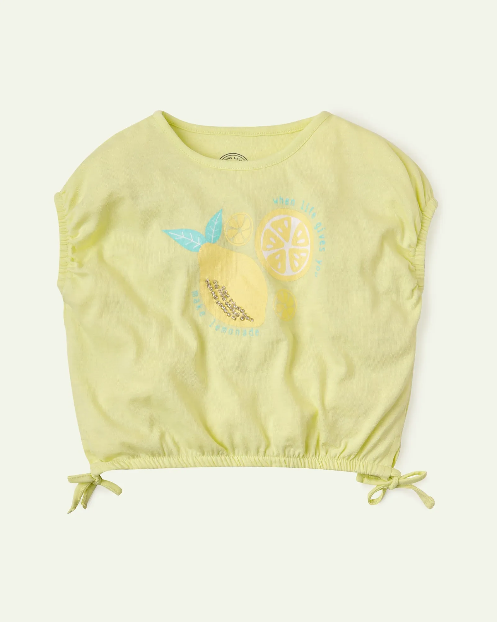 Lemon Kimono Tee