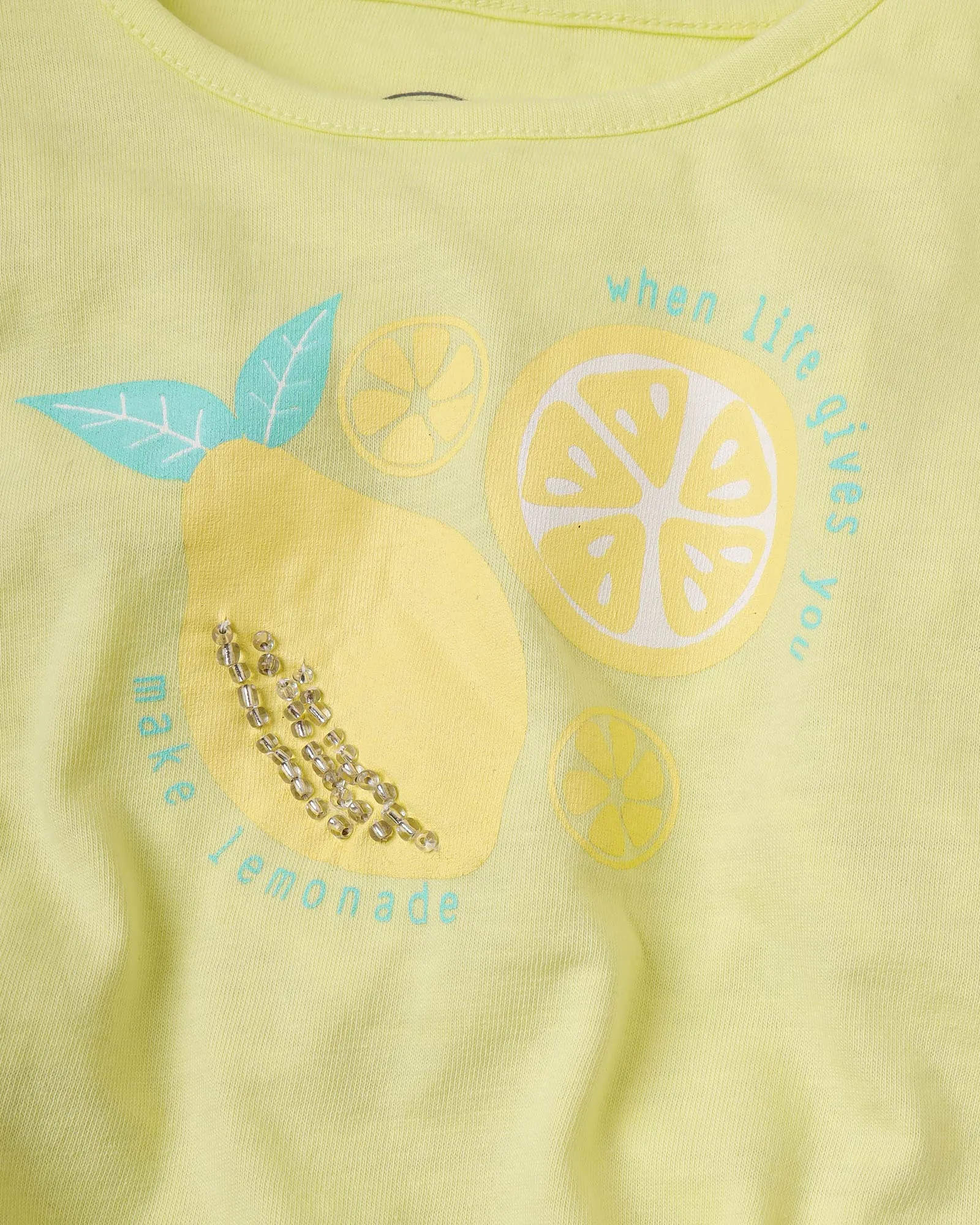 Lemon Kimono Tee