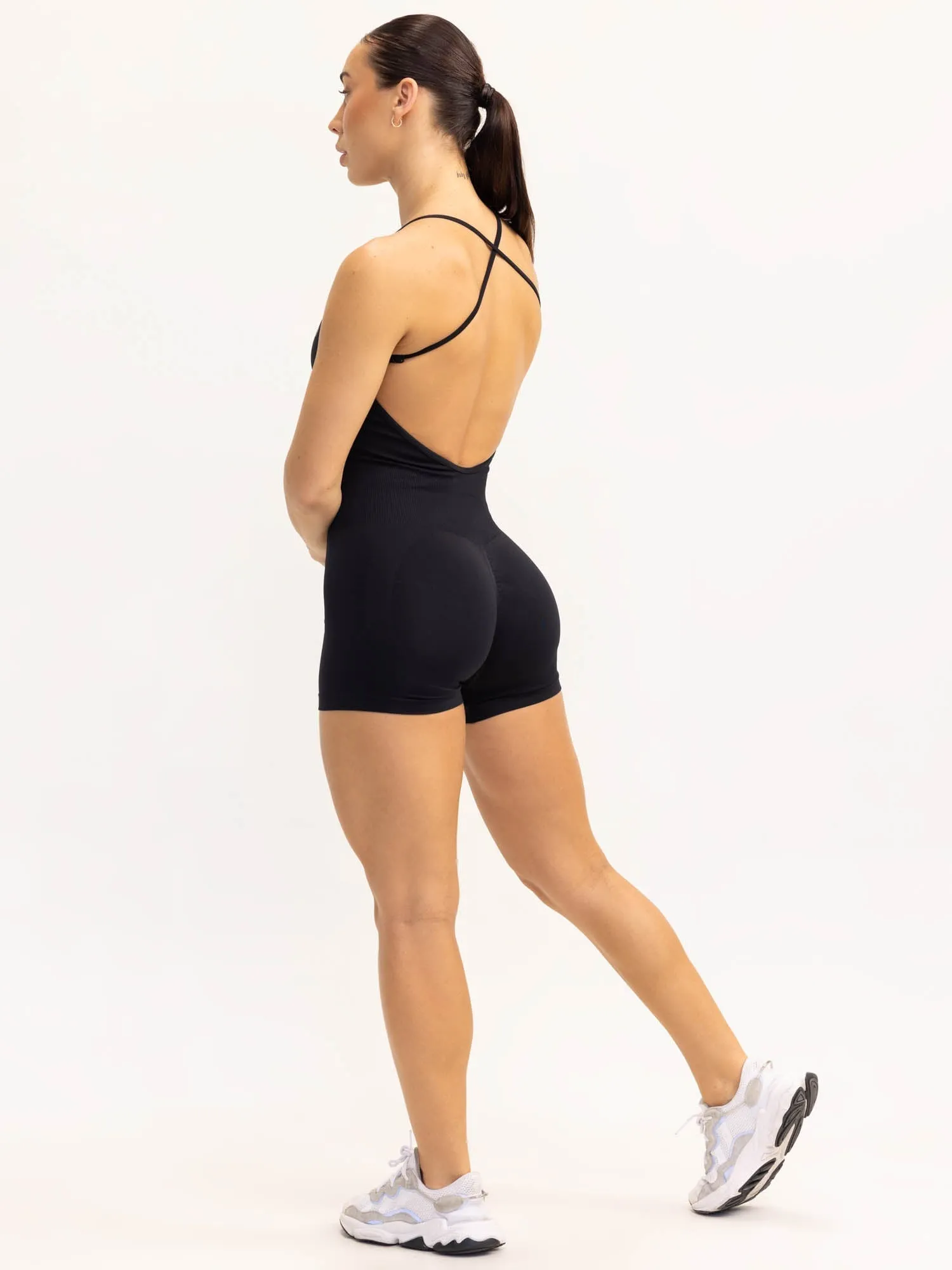 Lift 2.0 BBL Seamless Bodysuit - Black