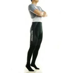 Logo Thermal Bib Pants White Black