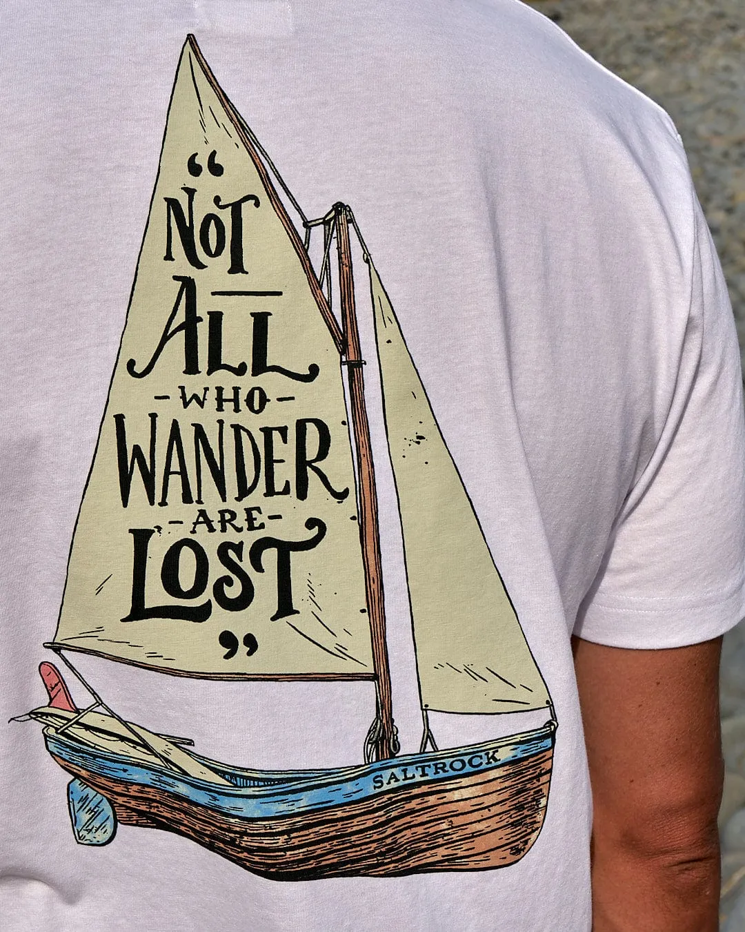 Lost Ships Short Sleeve T-Shirt - White