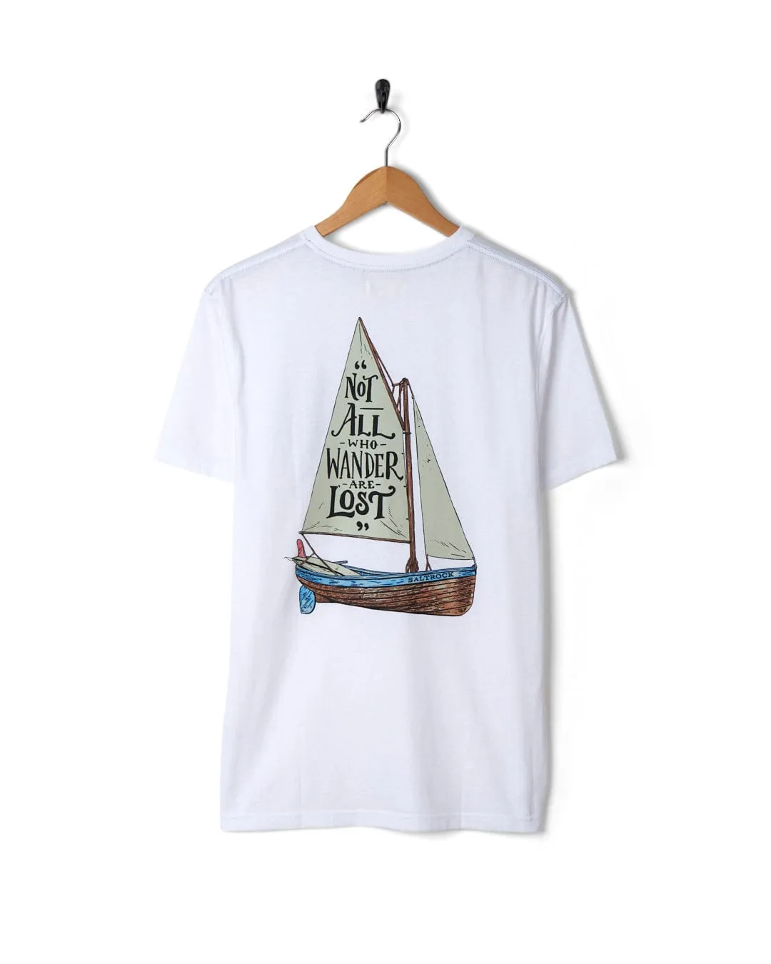 Lost Ships Short Sleeve T-Shirt - White